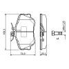 Тормозные колодки Bosch 0 986 460 977 изображение 4