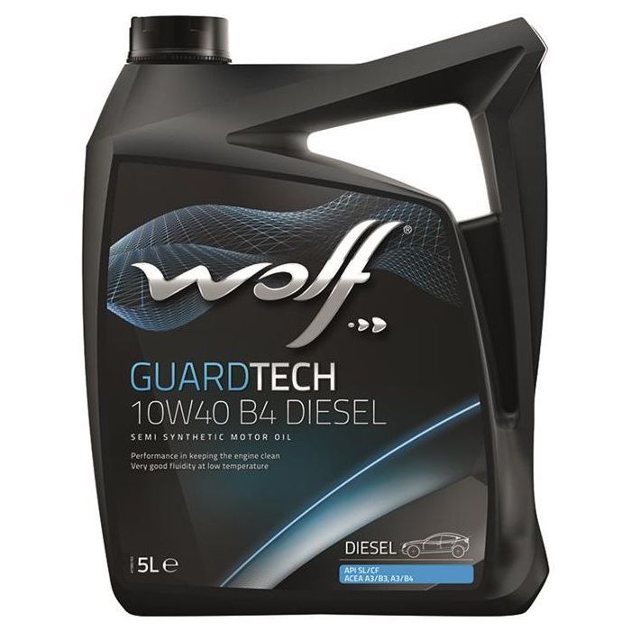Моторное масло Wolf GUARDTECH 10W40 B4 DIESEL 1л (8303517)