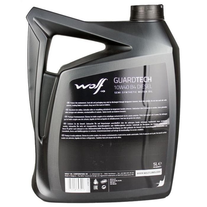Моторное масло Wolf GUARDTECH 10W40 B4 DIESEL 1л (8303517) изображение 2