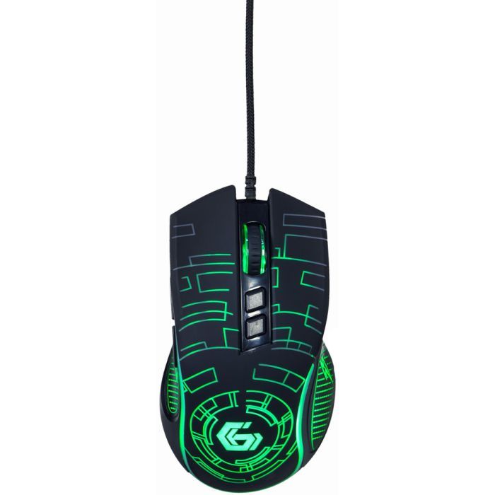 Мишка Gembird MUSG-RGB-01 USB Black (MUSG-RGB-01) зображення 2