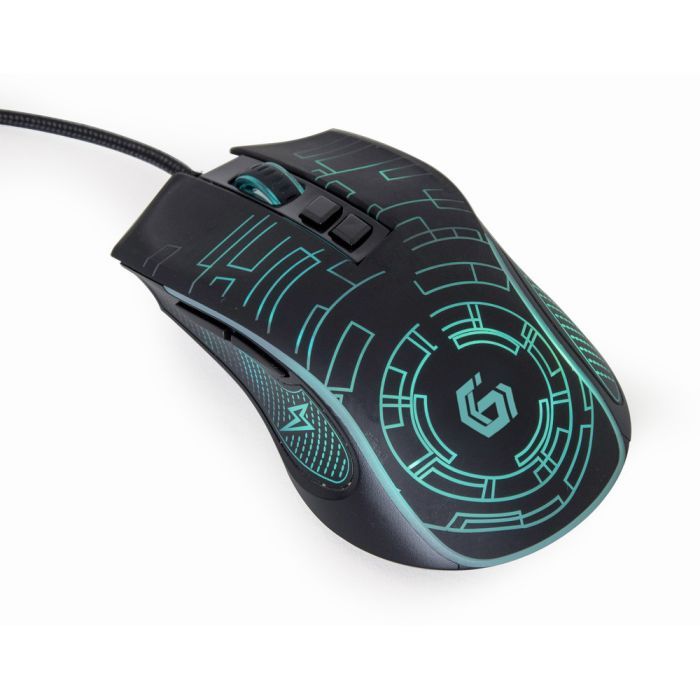 Мишка Gembird MUSG-RGB-01 USB Black (MUSG-RGB-01) зображення 3