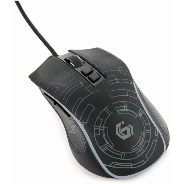 Мишка Gembird MUSG-RGB-01 USB Black (MUSG-RGB-01) зображення 5