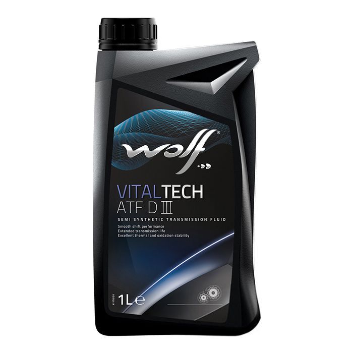 Трансмиссионное масло Wolf VITALTECH ATF DIII 1л (8305306)