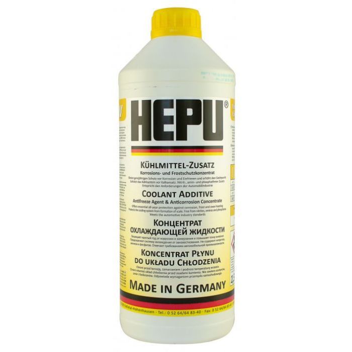 Антифриз HEPU 1.5л yellow (P999-YLW)