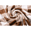 Плед Ardesto Flannel клітинка беж, 160х200 см (ART0103PB) зображення 7