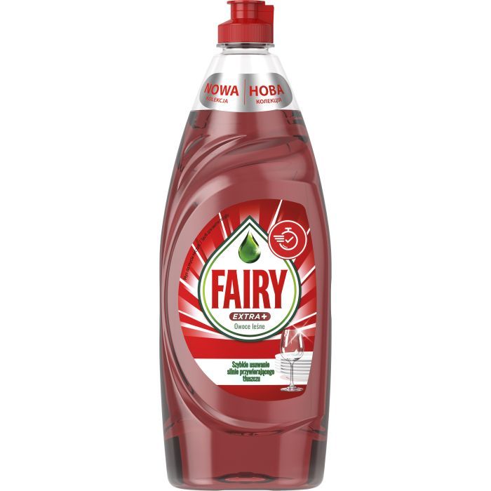 Средство для ручного мытья посуды Fairy Экстра+ Лесные ягоды 650 мл (8006540355220)