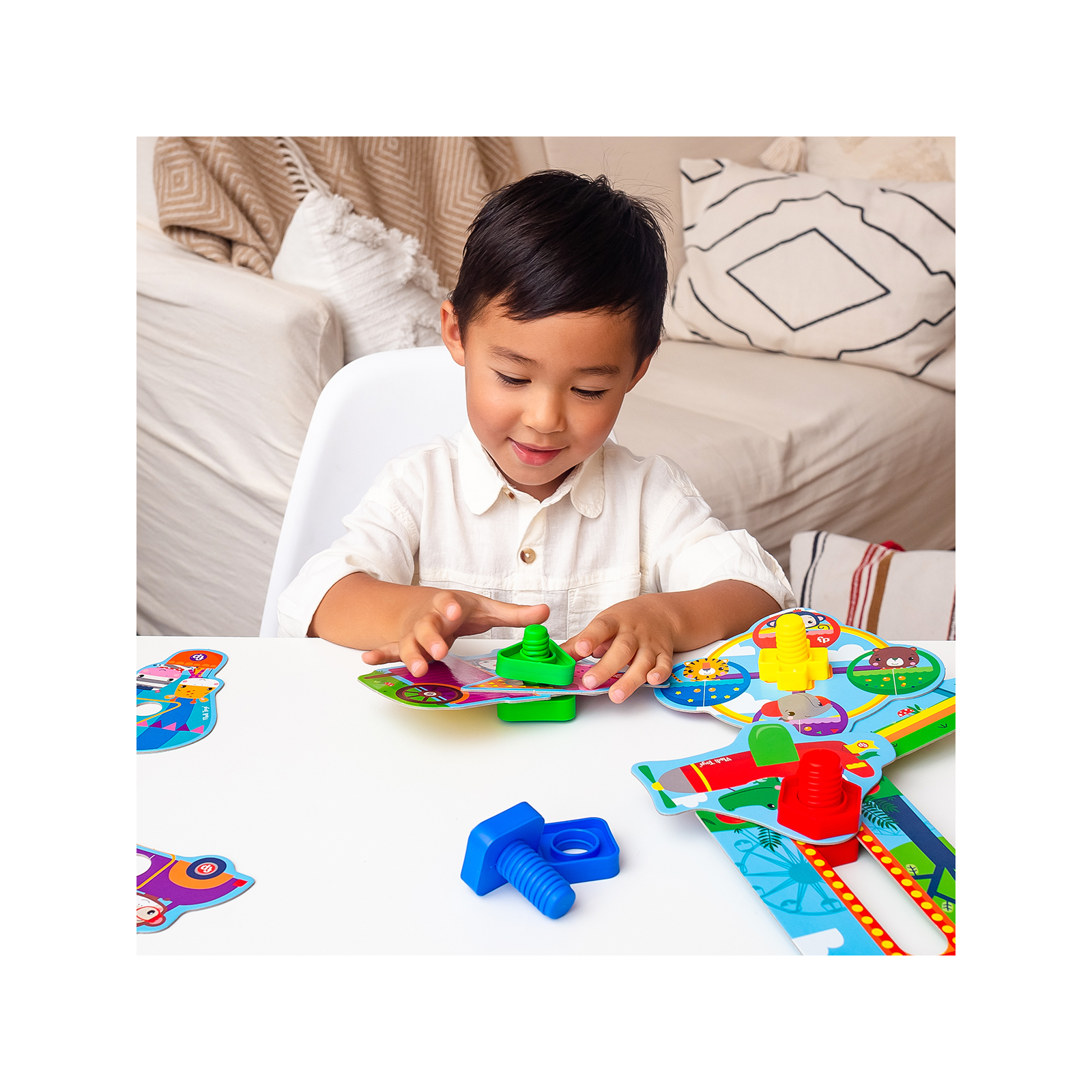 Развивающая игрушка Vladi Toys Fisher Price Парк развлечений для малышей (укр) (VT2905-21) изображение 6