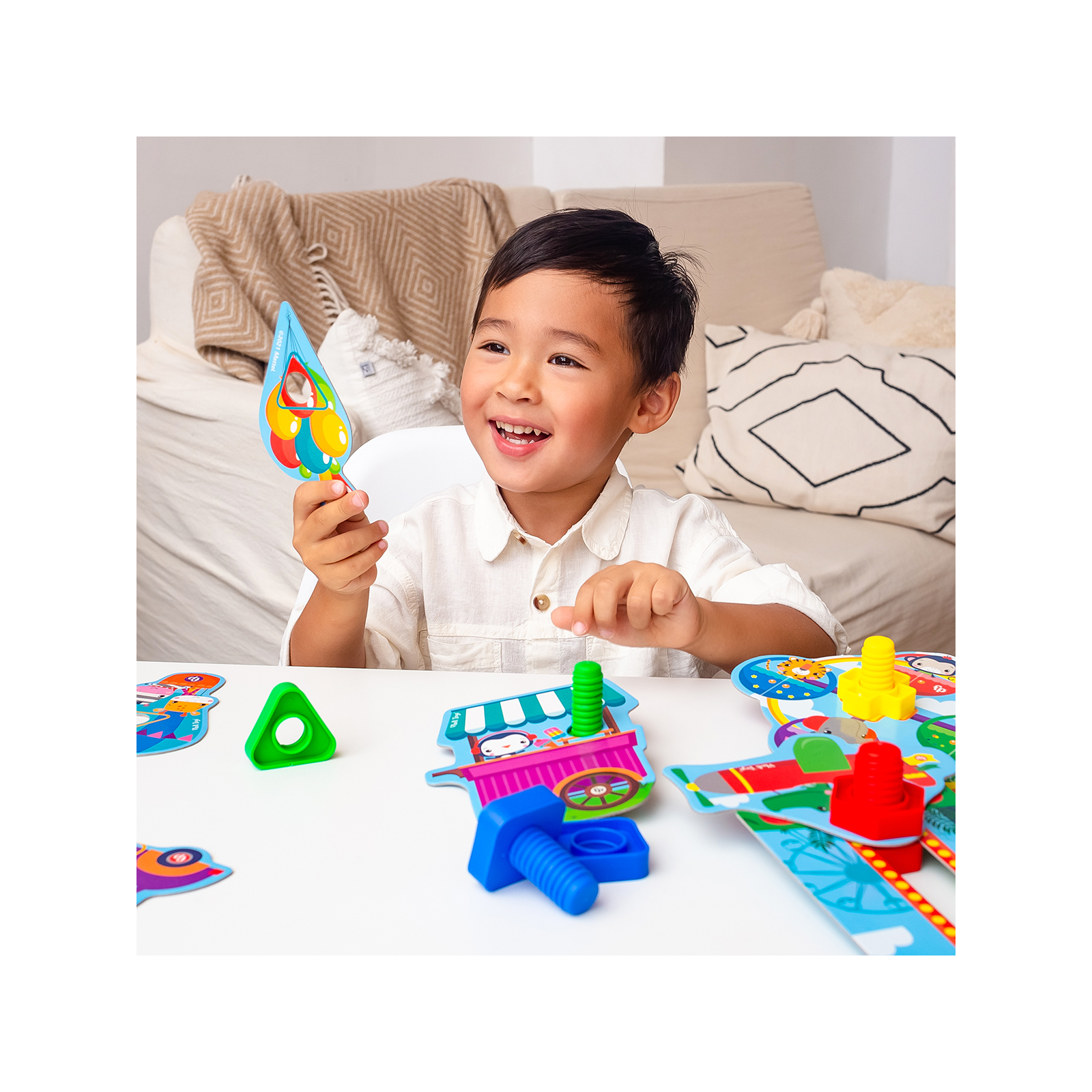 Развивающая игрушка Vladi Toys Fisher Price Парк развлечений для малышей (укр) (VT2905-21) изображение 7