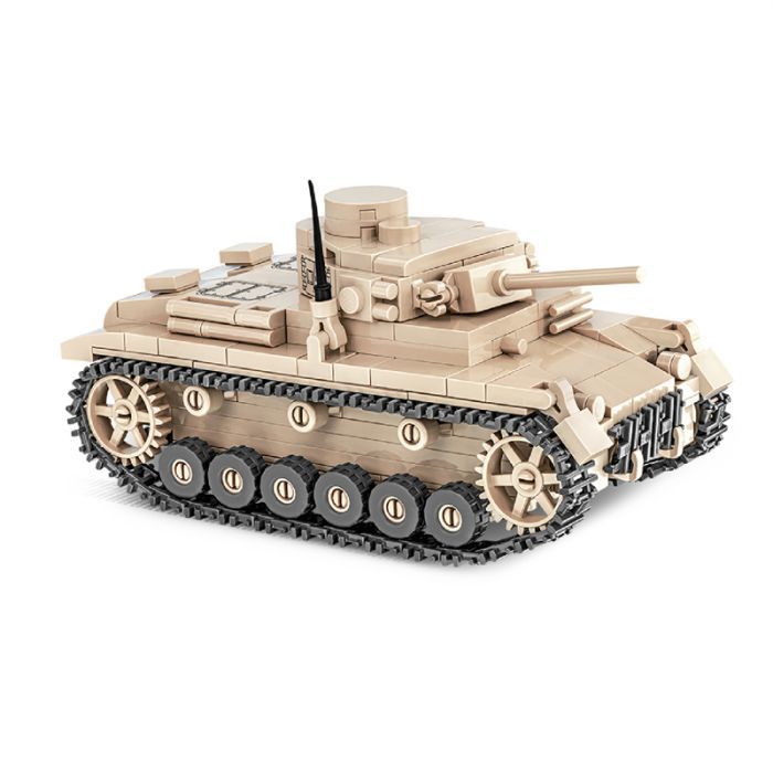 Конструктор Cobi Вторая Мировая Война Танк Panzer III, 292 деталей (COBI-2712) изображение 3