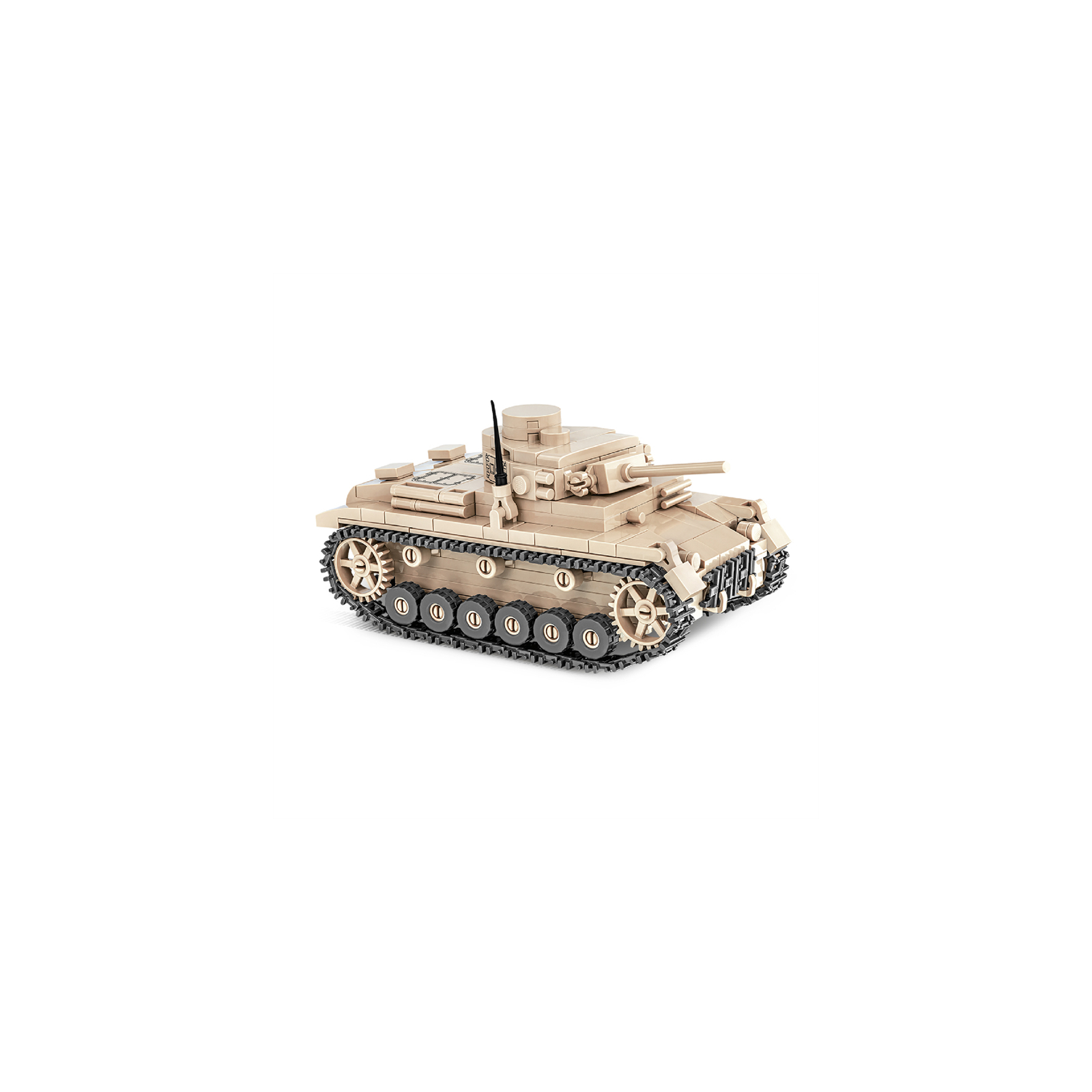 Конструктор Cobi Вторая Мировая Война Танк Panzer III, 292 деталей (COBI-2712) изображение 3