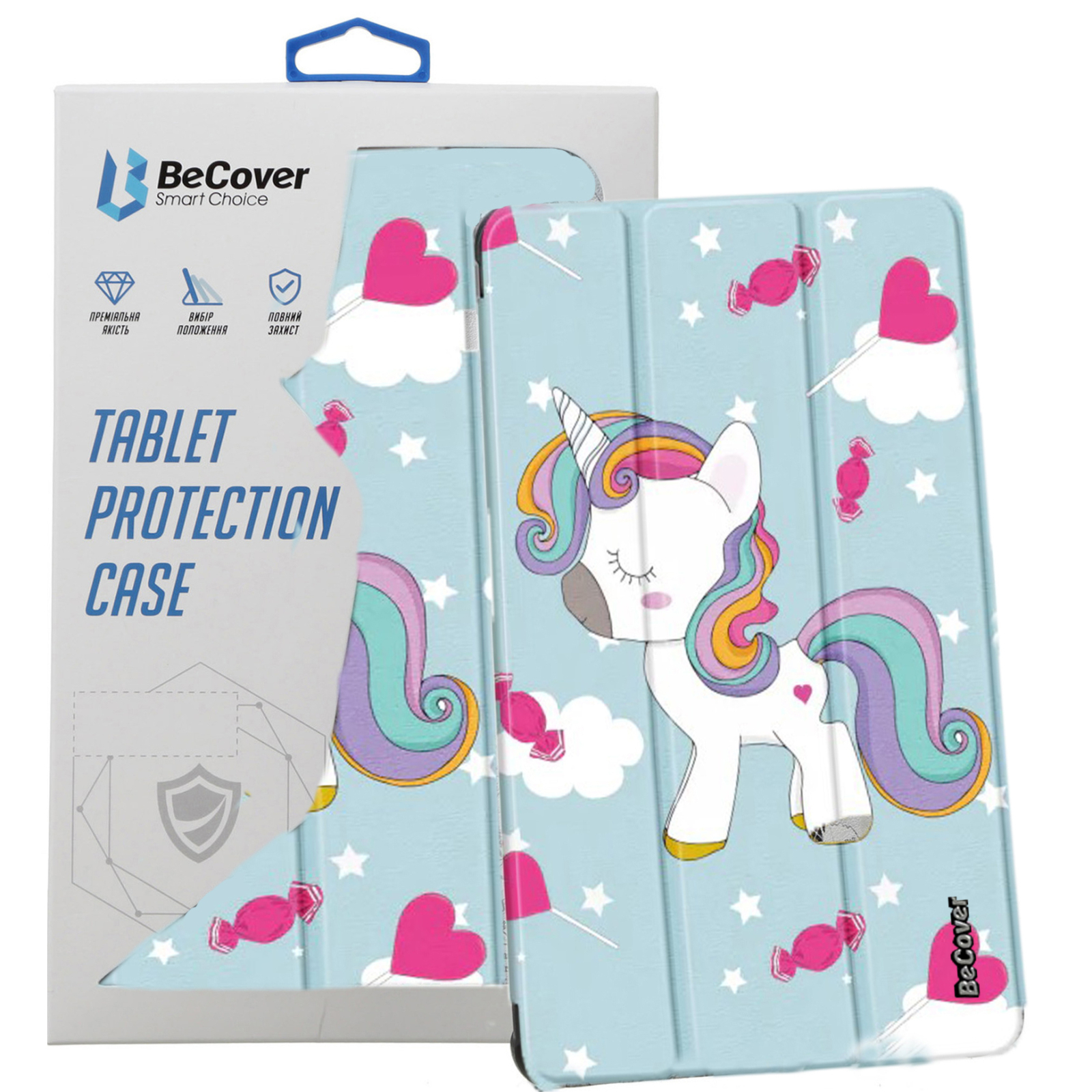 Чохол до планшета BeCover Smart Case Samsung Galaxy Tab S6 Lite 10.4 P610/P613/P615/P619 Rose Gold (708325)
