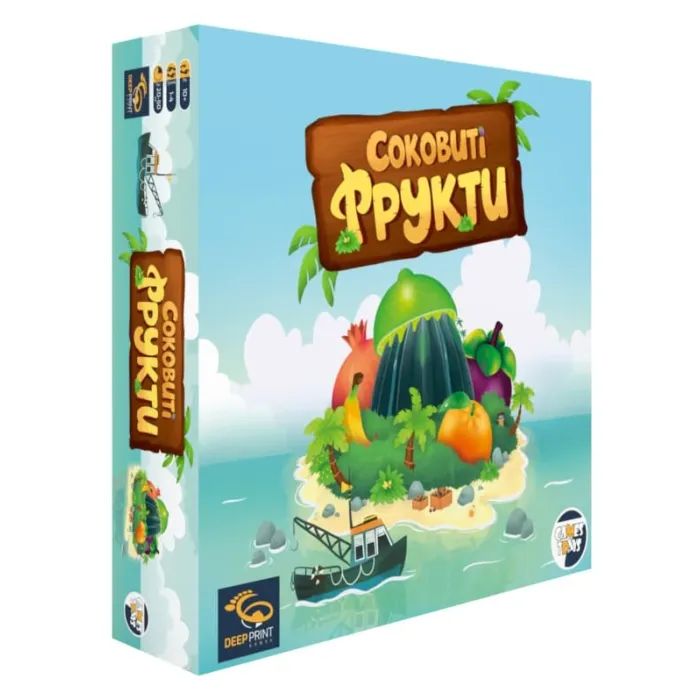 Настольная игра Games 7 Days Сочные фрукты (Juicy Fruits, Украинский) (SF001U)