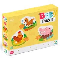 Пазл DoDo 3 в 1 День на фермі (300394)