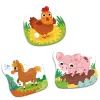 Пазл DoDo 3 в 1 День на фермі (300394) зображення 2