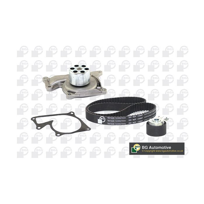 Комплект ремня ГРМ с помпой BGA TB7320CPK-2