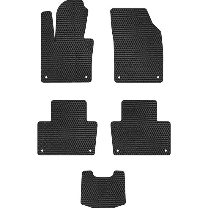 Коврик в салон EVAtech Volvo XC90 2014-2020 2 покоління SUV EU (VV31413CV5VL8RBB)
