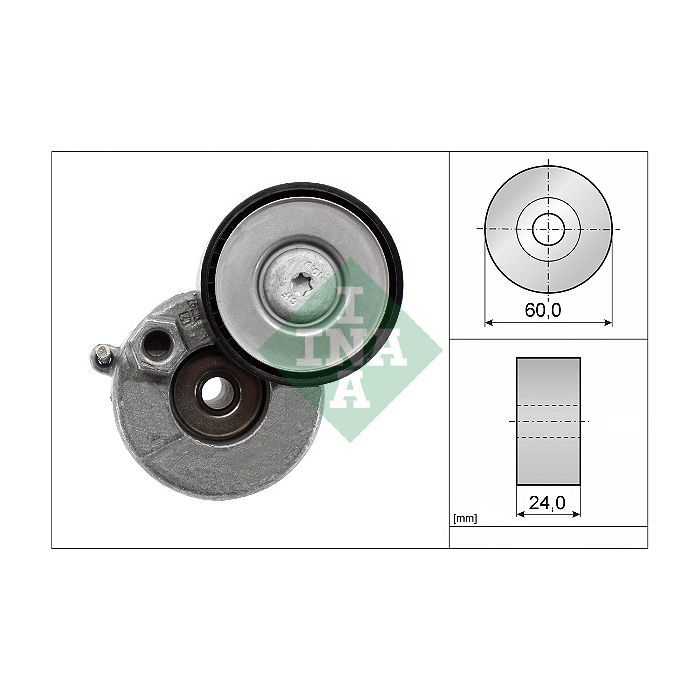 Ролик натяжителя ремня INA 534 0728 10