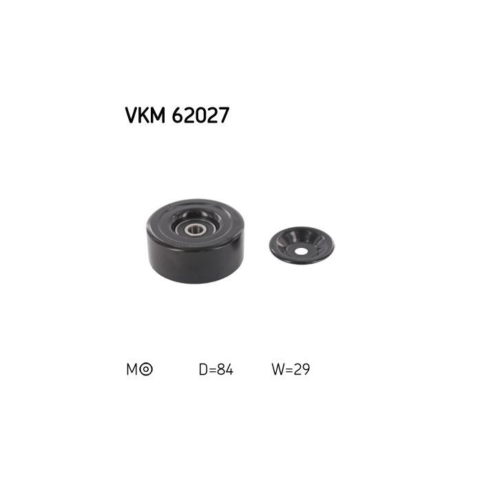 Ролик натяжителя ремня SKF VKM 62027