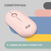 Мышка 2E MF300 Silent Wireless/Bluetooth Mallow Pink (2E-MF300WPN) изображение 4