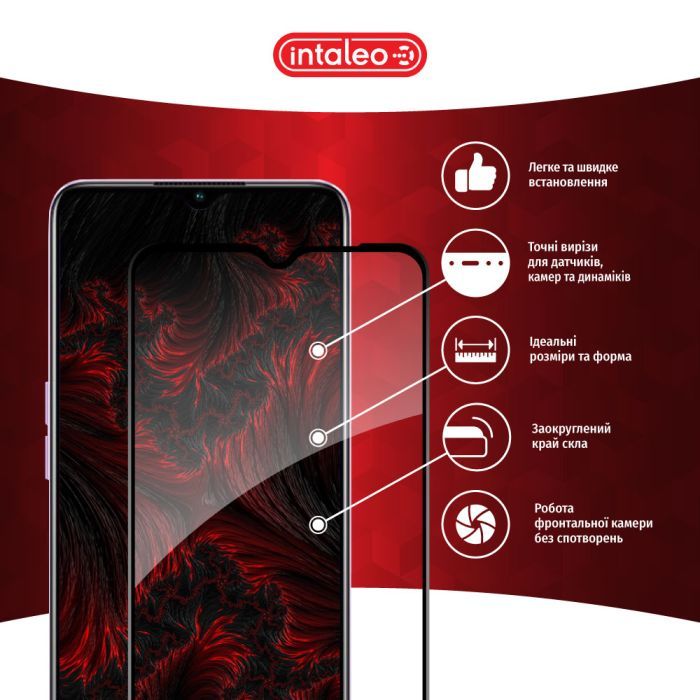 Скло захисне Intaleo Full Glue Doogee X95 (1283126506611) зображення 2
