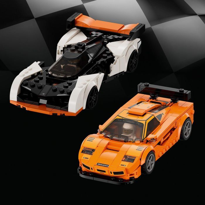 Конструктор LEGO Speed Champions McLaren Solus GT і McLaren F1 LM 581 деталь (76918) изображение 3