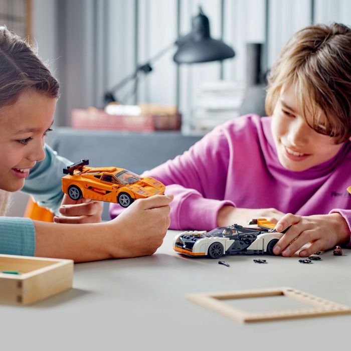 Конструктор LEGO Speed Champions McLaren Solus GT і McLaren F1 LM 581 деталь (76918) изображение 6