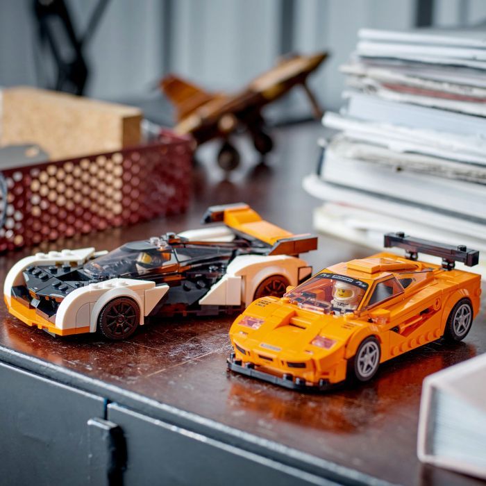 Конструктор LEGO Speed Champions McLaren Solus GT і McLaren F1 LM 581 деталь (76918) изображение 8