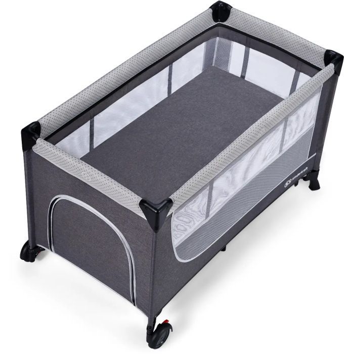 Кроватка Kinderkraft манеж Leody Grey (5902533917990) изображение 4