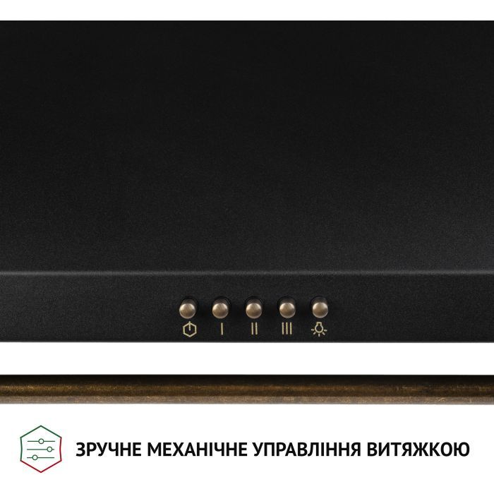 Витяжка кухонна Perfelli K 62320 BL 700 LED RETRO зображення 4