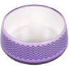 Посуда для собак AnimAll Миска с узором 300 мл фиолетовая (6914068020204)