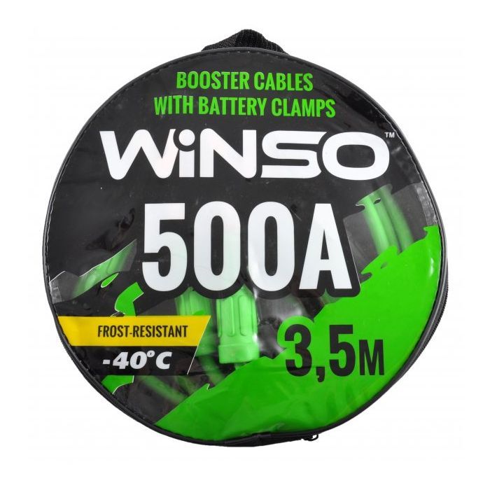 Дроти для запуску для автомобіля WINSO 500А, 3м (138500) зображення 2