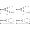 Щипцы Neo Tools для стопорных колец, набор 4 шт., CrV, 2х170мм и 2х180мм (01-097) изображение 9