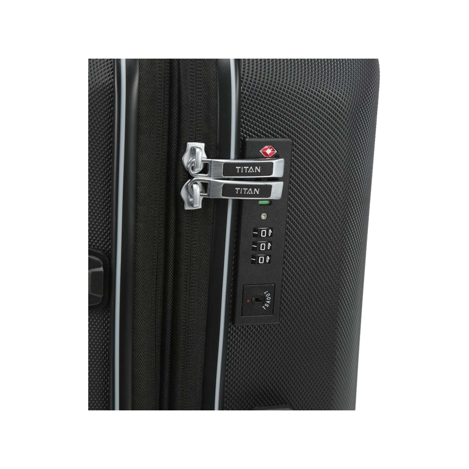 Валіза Titan Xenon 19 Black S exp USB (Ti849403-01) зображення 7
