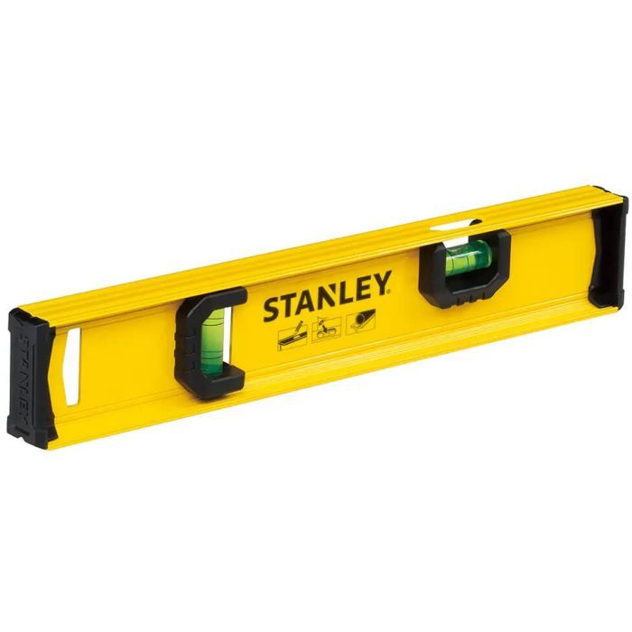Рівень Stanley BASIC I-BEAM, 300 мм, 2 капсули (0-42-072)