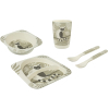 Набір дитячого посуду Canpol babies Lemur бамбуковий 5 предмети (9/214)