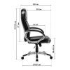 Офісне крісло GT Racer X-2852 Classic Cream зображення 11