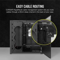 Корпус Corsair iCUE 5000D RGB AirFlow Tempered Glass Black (CC-9011242-WW) изображение 4