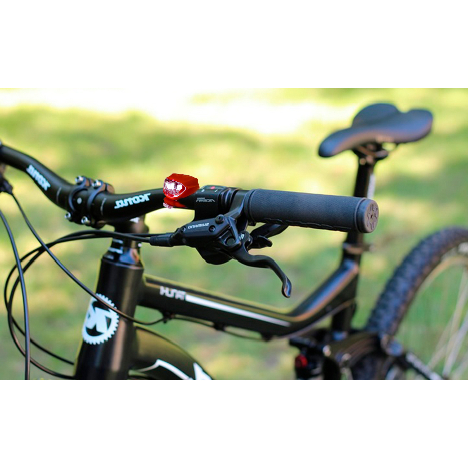 Комплект велофар Good Bike Silicone LED Red (92325Red-IS) зображення 8