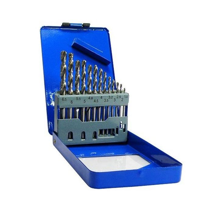 Набор сверл S&R 1.5-6.5мм MEISTER Co5 13шт (108849013) изображение 2