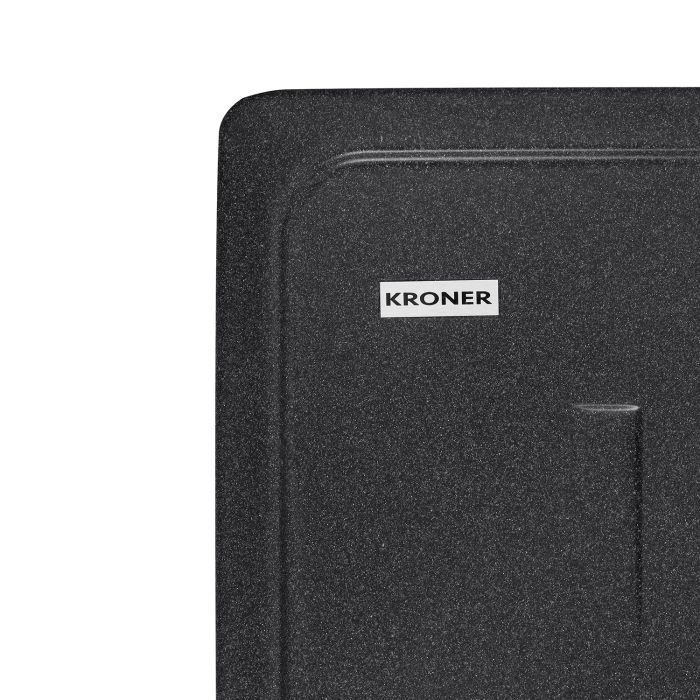 Мойка кухонная Kroner KompositGRB-6243 (CV031063) изображение 5