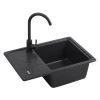 Мойка кухонная Kroner KompositGRB-6243 (CV031063) изображение 6