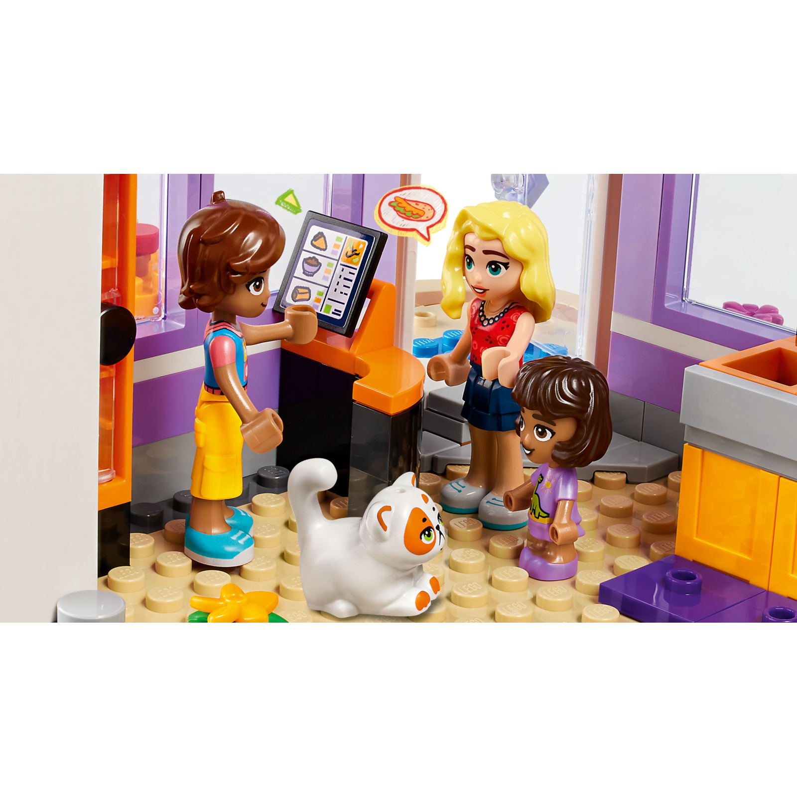 Конструктор LEGO Friends Хартлейк-Сіті. Громадська кухня (41747) зображення 4