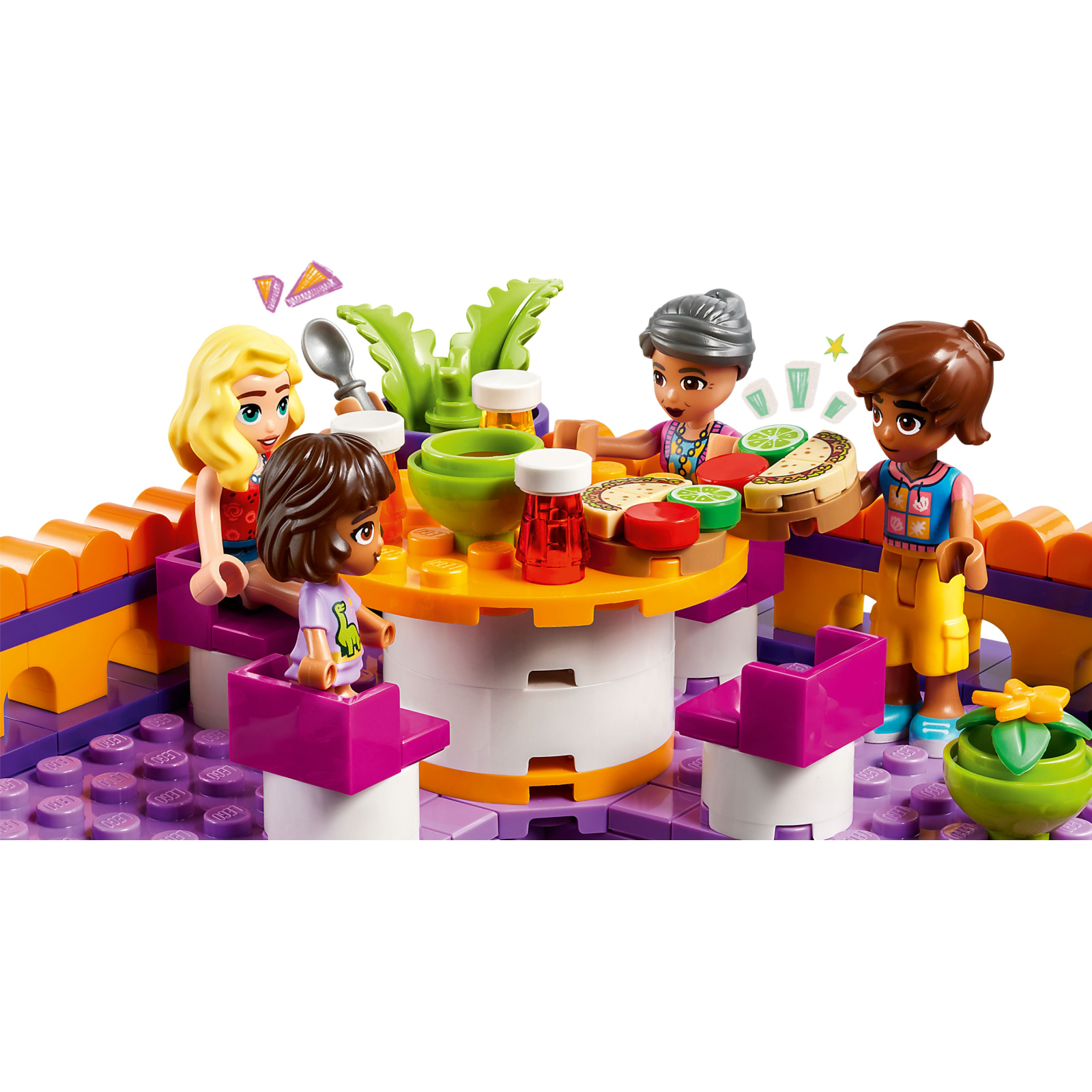 Конструктор LEGO Friends Хартлейк-Сіті. Громадська кухня (41747) зображення 7