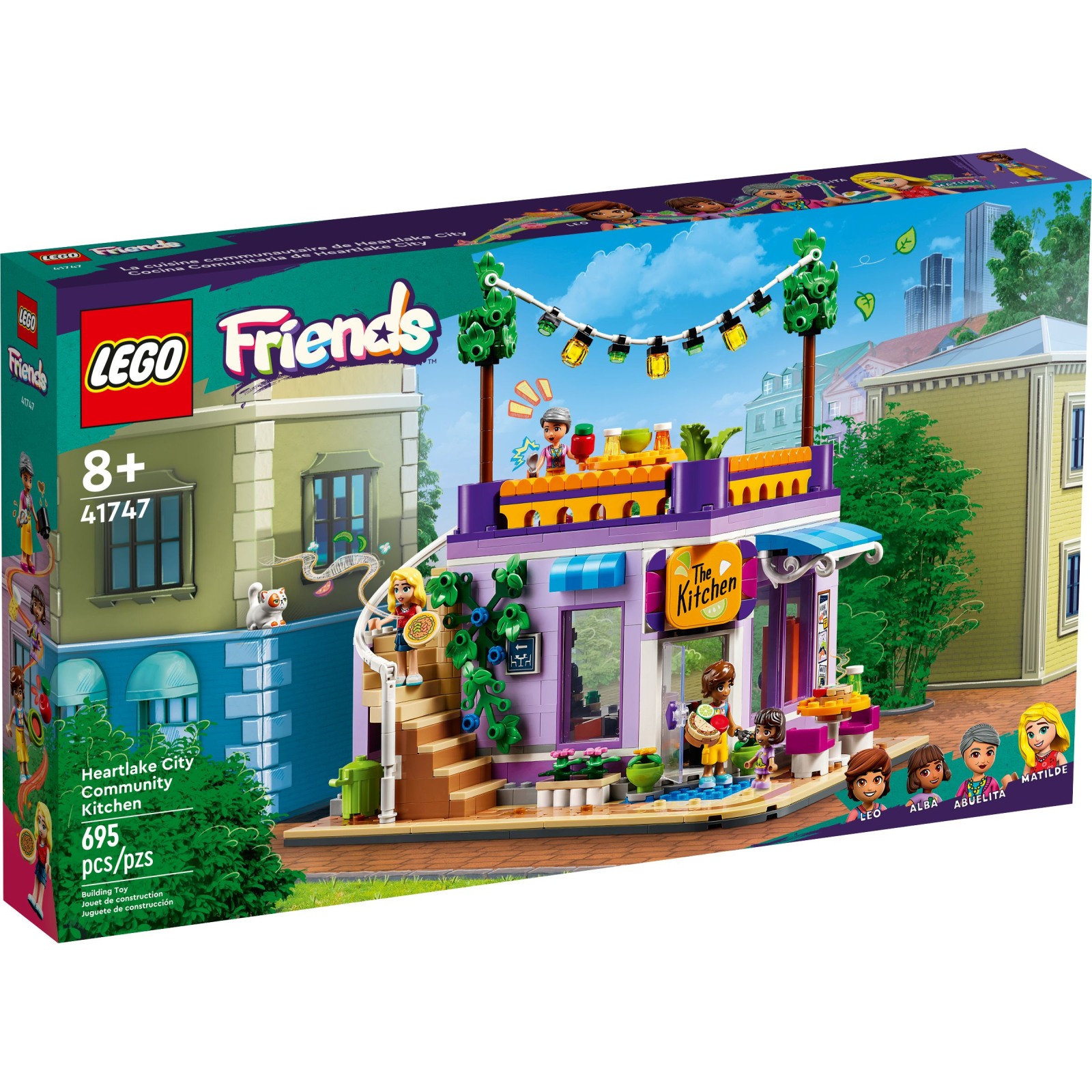Конструктор LEGO Friends Хартлейк-Сити. Общественная кухня (41747)