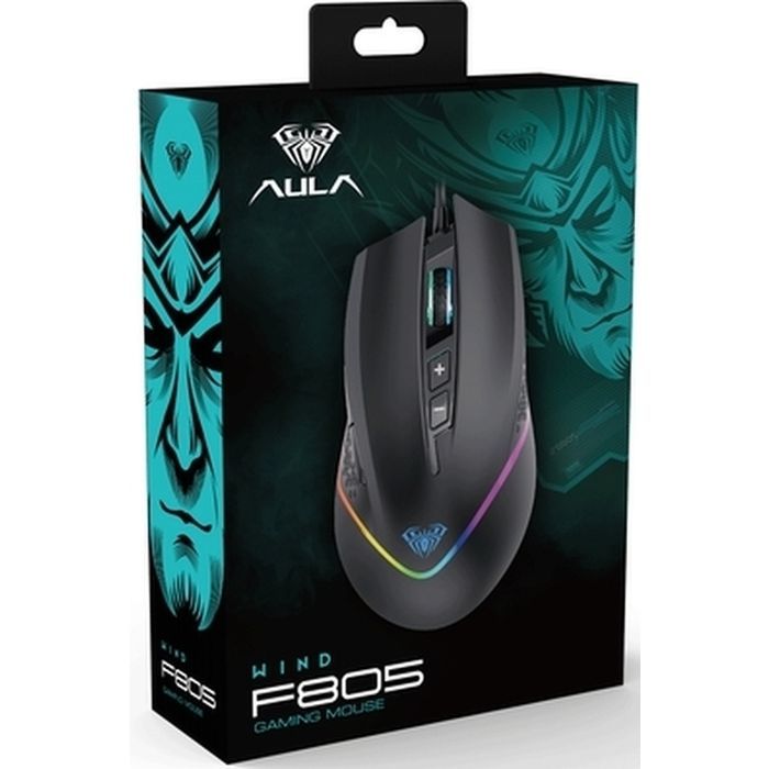 Мишка Aula F805 USB Black (6948391212906) зображення 6