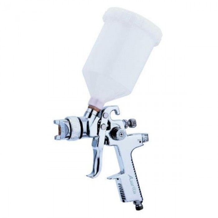 Фарбопульт Auarita низького тиску HVLP 1,3мм, з верхнім бачком пласт. 600мл (AB-17G-1.3)