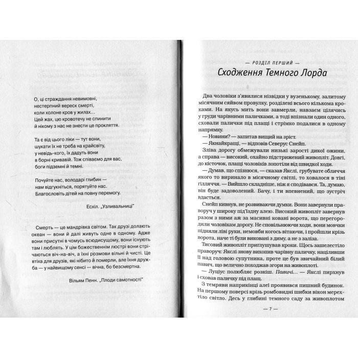 Книга Гаррі Поттер і Смертельні реліквії - Джоан Ролінґ А-ба-ба-га-ла-ма-га (9789667047702) зображення 4