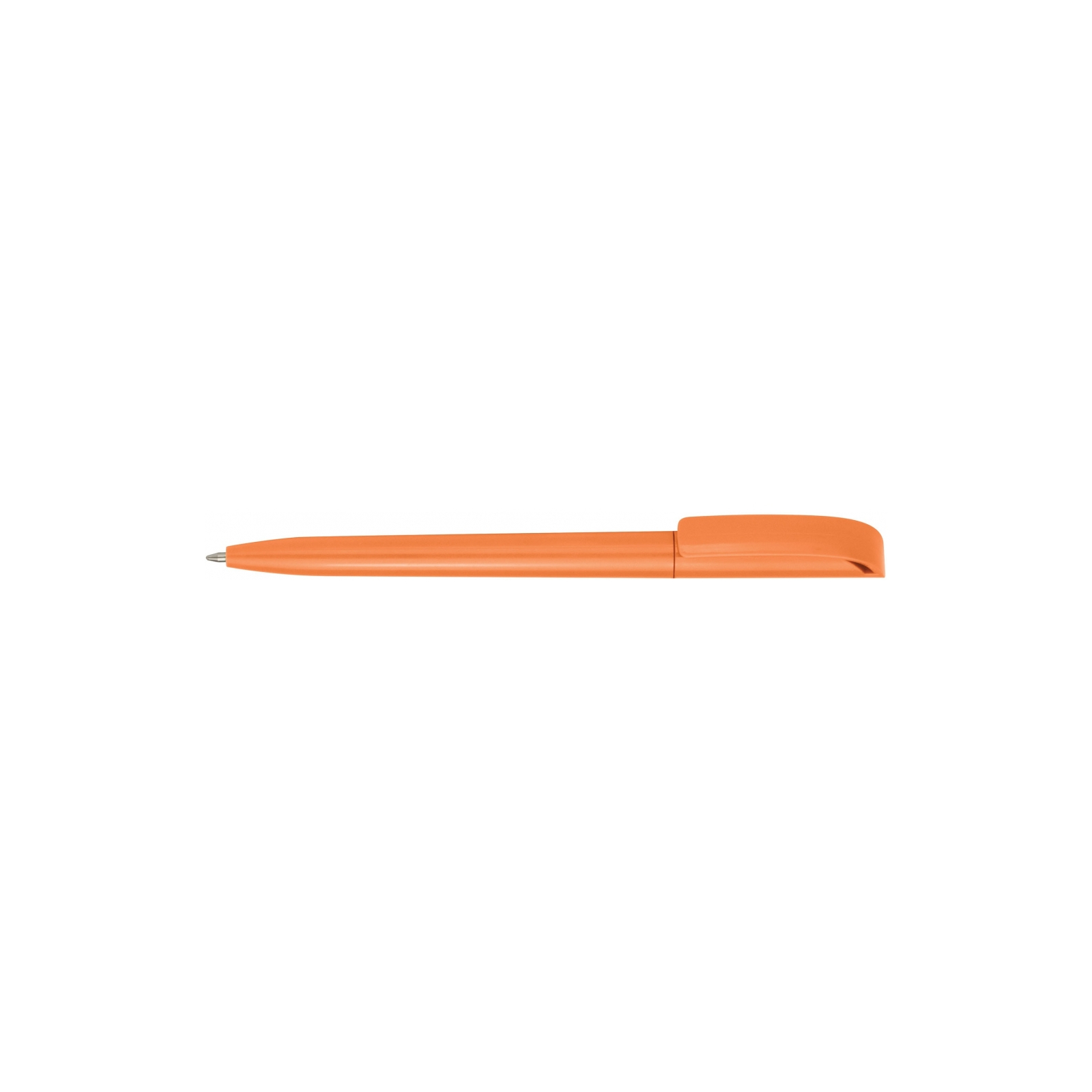 Ручка кулькова Economix promo GIRONA. Корпус помаранчовий, пише синім (E10240-06)