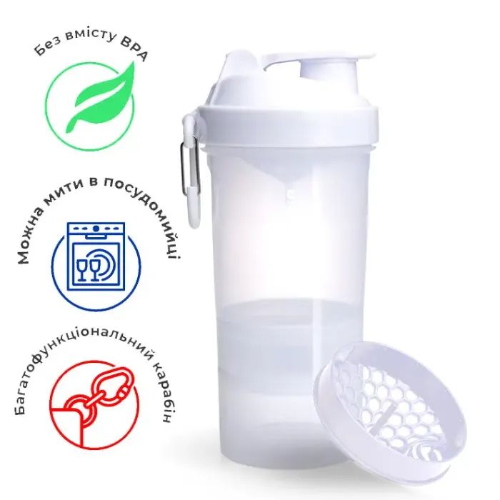 Шейкер спортивный SmartShake Original2GO 600ml Mint Green (10561301) изображение 10