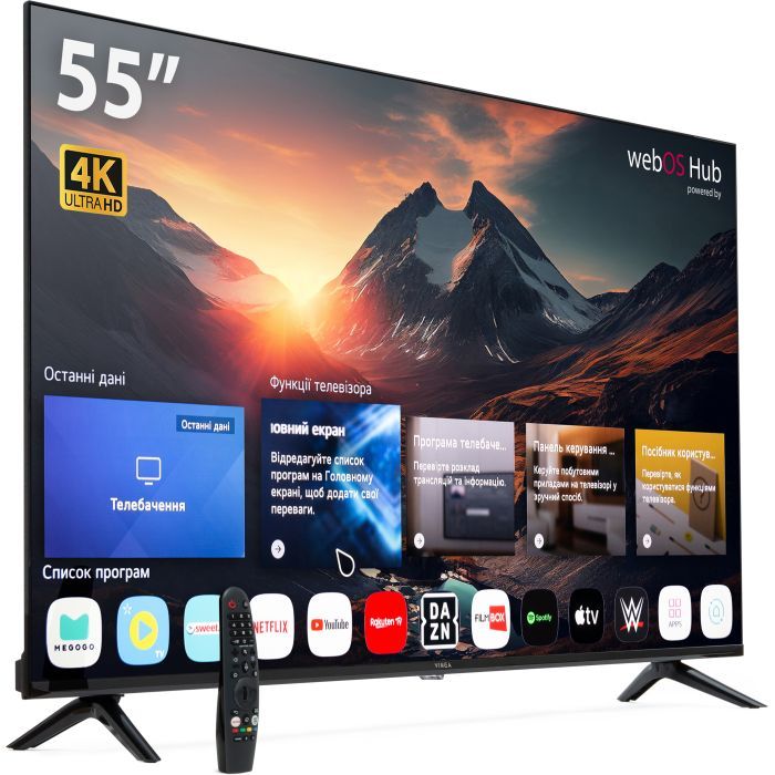 Телевизор Vinga S55UHD25QWEB изображение 2